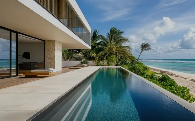 Beachfront properties